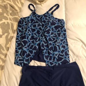 Crown and ivy tankini